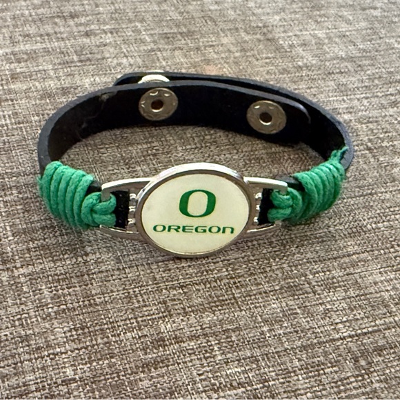 Bracelet, Duck Football Team University Of Oregon, Unisex Bracelet, College - Picture 2 of 16